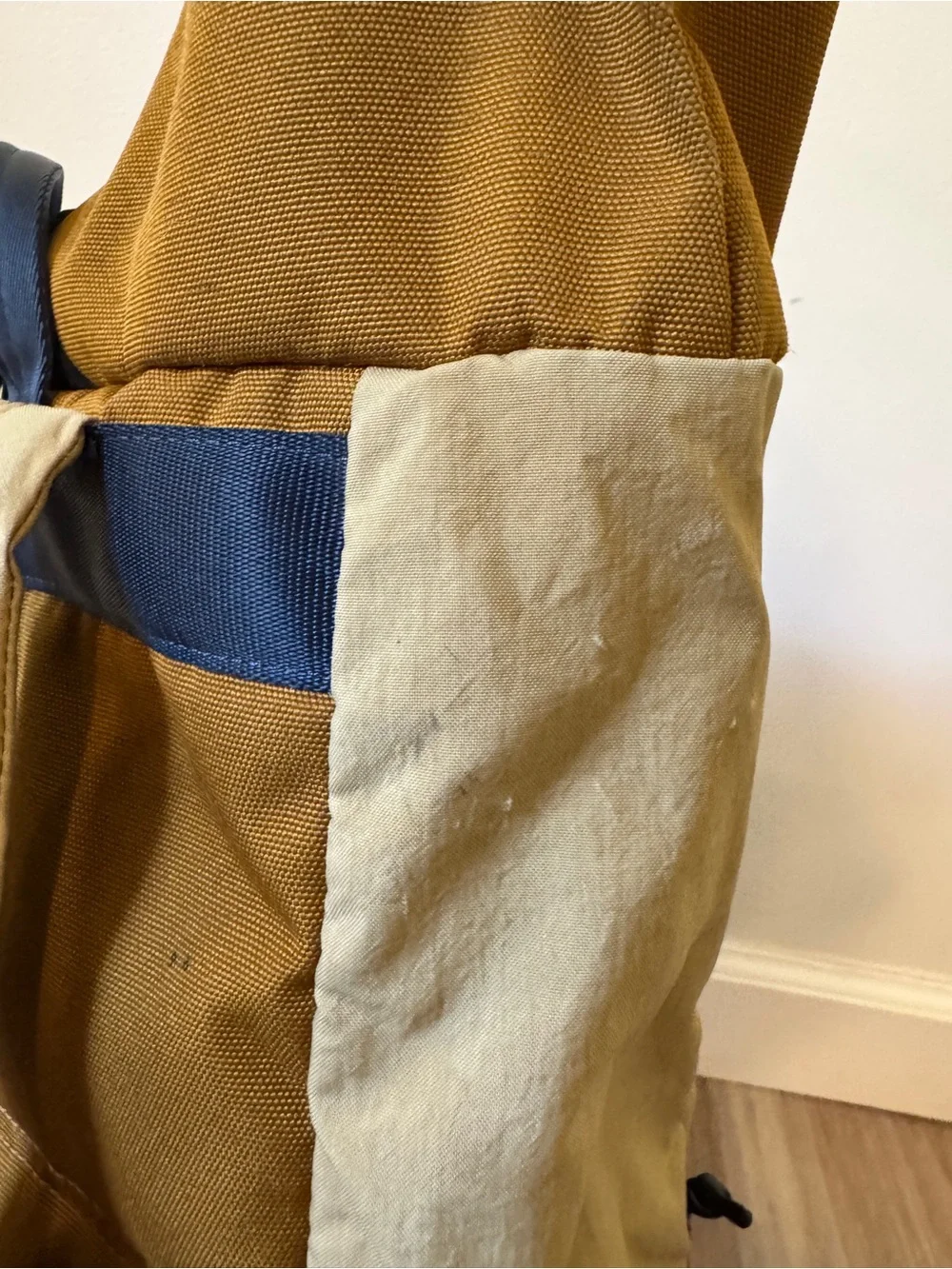 Timbuk2 Mustard Yellow Rolltop Backpack Commuter Laptop Travel Bag